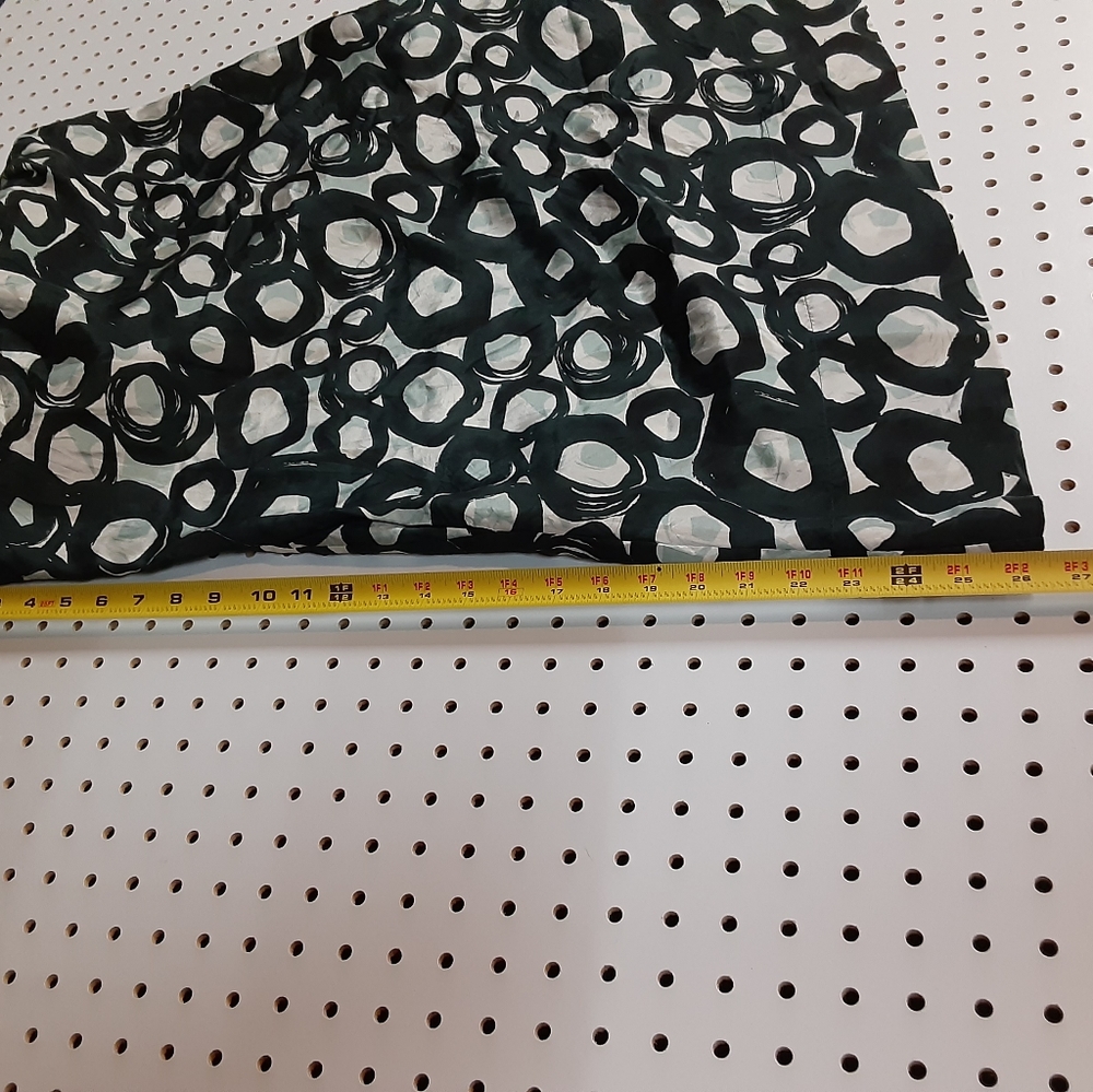 Donated Silk ny & co sheath dress circle pattern pockets - Picture 10 of 13